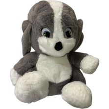 Unicus Peluş Sırt Çantası Gri Köpek UNCS-1061