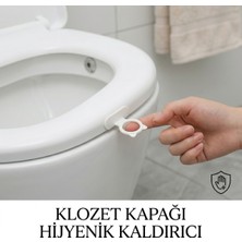 Doori Kendinden Yapışkanlı Klozet Kapağı Kaldırma Aparatı Çok Amaçlı Kulp Çekmece Dolap Için