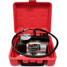 Ecole Ecol 12V Tek Silindir Mini Hava Kompresörü 100 Psı 30MM Araç Lastik Şişirme Pompası 15A