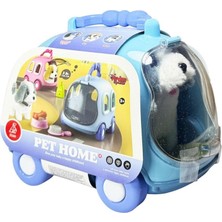 Urfakent JND-6802 Taşıma Araba Çantalı Hareketli Pilli Köpek Set -Vardem Oyuncak