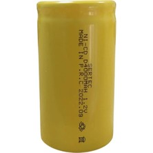 Nemere 1.2V 4000 Mah - D Büyük Boy - Ni-Cd Şarjlı Pil - (Başsız / Flat Head)