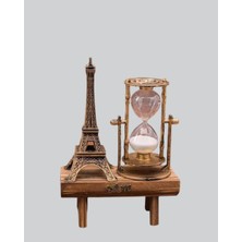 Sepetink Klasik Tasarımlı Ahşap Kum Saati – Ev ve Ofis Için Masaüstü Aksesuarı