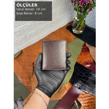 Paşala Leather Hakiki Deri Kahverengi Erkek Cüzdan El Yapımı Çok Bölmeli Geniş Iç Hacimli Şık