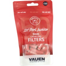 Vauen Redones 9mm Kömürlü Pipo Filtresi (50 Adet)