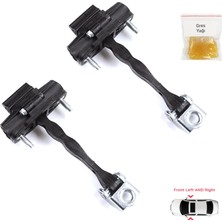 Bross Otomotiv Fiat 500 E 332 Electric 2020–ON 52192408 Için 2 Ea Ön Sağ ve Sol Kapı Gergi Yayı