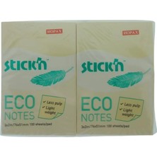 Gıpta Stick'n Post-It Pastel Sarı 76X51 100 Yp 12'li Paket