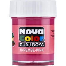 Nova Color Guvaş Boya Pembe Şişe 12'li Paket