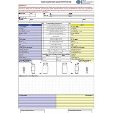 Pastel Kaza Tespit Tutanağı 2 Nüsha (1 Asıl 1 Nüsha) 25 Adet
