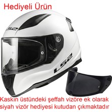 Ls2 Rapid 2 Siyah Vizör Hediyeli Motosiklet Kapalı Kask Ece 22.06 Sertifikalı