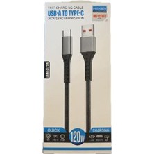 Megatech Mt-120Wt Hasır 120W Usb To Type-C Data Kablosu