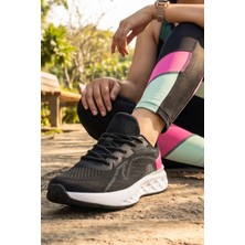 In Step Air-Mesh Pro: Ultra Hafif Antrasit Kadın Koşu ve Yürüyüş Ayakkabısı