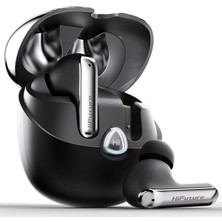 HiFuture Air Sonic Bluetooth Kulaklık 5.3 Ipx5 Su Geçirmez Enc 4 Mikrofonlu Tws Kulaklık Içi Kulaklık Siyah