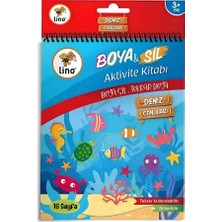 Nessi World Boya Sil Aktivite Silinebilir Boyama Denizaltı