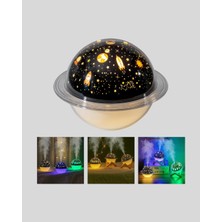Uravas Store USB Mini Hava Nemlendirici Projeksiyon Lamba – Taşınabilir, Sessiz, Dekoratif Aromaterapi