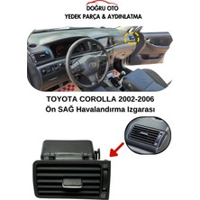 Doğru Oto Toyota Corolla Ön Sağ Klima Havalandırma Izgarası Menfezi 2002-2006