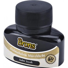 Brons Siyah Dolma Kalem Mürekkebi BR-311