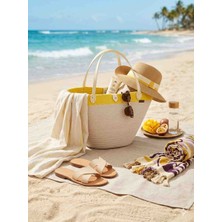 Nesdesing Hasır Plaj Çantası