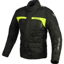 Vexo Adventure H20 4 Mevsim Motosiklet Montu Neon Sarı