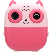 Sepetink Çocuklar Için Baskılı Mini Kamera 6 Kalem 5 Kağıt Rulosu Hediyeli Eğlenceli Fotoğraf Makinesi