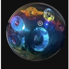 Rhythm Percussion Tnt-9 Titanium 9 Nota Handpan | Titanyum Alaşımlı Gövde, Uzun Rezonans Süresi, Üst Düzey Işçilik