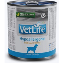 Vetlife Hypoallergenic Fish & Potato Köpek Konserve Maması 300GR(BALIK Patates)