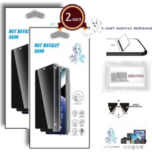 Elsa Store Oppo FİND X6 PRO Nano Ekran Koruyucu 2 Adet Ultra İNCE Esnek Nano MAT HAYALET
