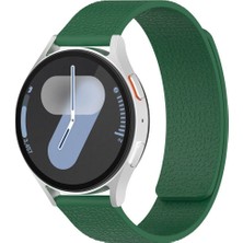 Huawei Watch Gt3 / Gt4 / Gt5 / Gt6 & Pro Serileri Uyumlu 22MM Deri Dokulu Manyetik Silikon Kordon (46MM) – Premium Şıklık & Konfor