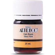 Artdeco Cam Boyası 25ML Siyah