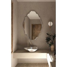 Faw Decor Modern Dekoratif Ahşap Çerçeveli Duvar Aynası