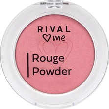 BZ Boutique Rıval Loves Me Rouge Powder Allık-Glamorous Rose  08