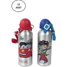 İsmiyle Al Dolphin Cem Dolpgin Suluk Alüminyum Matara 500 ml 12 Adet