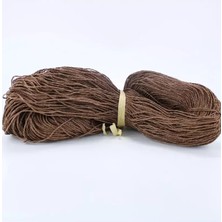 İsmiyle Al Kahverenk Renk Çile Kağıt Ip Çanta Ipi Supla Ipi  No:43 - (550-600 Gr)