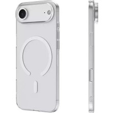 Tkgz İphone 17 Air Uyumlu Şeffaf Silikon Kılıf Kablosuz Şarj Destekli