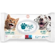 2 Adet Petlove Evcil Hayvan Temizleme Mendili