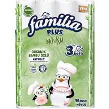 3 Adet Familia Kağıt Havlu Bambu 16 Lı