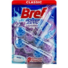 4 Adet Bref Wc Power Aktiv 2'li Lavantalı Koku Giderici 50 gr