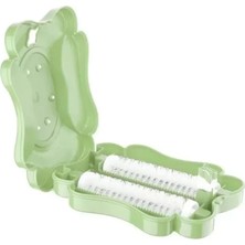 İsmiyle Al Kelebek Tasarımlı Iki Fırçalı Gırgır Yeşil