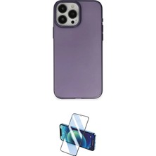 TKÇ Ieg™ Iphone 15 Pro Max Kılıf Ahenk Çizgi Prime - Siyah 3D Antistatik Seramik Nano Ekran Koruy