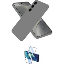 TKÇ Ieg™ Galaxy S25 Kılıf Ahenk Serisi - Siyah 3D Antistatik Seramik Nano Ekran Koruyucu