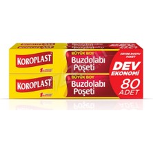 5 Adet Koroplast Buzdolabı Poşeti Büyük Dev Ekonomi 80 Li
