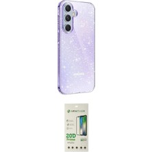 TKÇ Ieg™ Galaxy A14 4g Kılıf Yankı Doku Prime - Siyah 20D Premium Cam Ekran Koruyucu