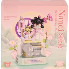 Freedom Storee HK114 Kiraz Çiçeği Müzik Kutusu 127 Parça Block Oyuncak