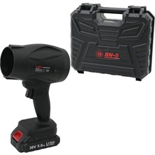 TKÇ Şarjlı - Çift Batarya Hava Üfleyici Körük Fön Model  36V - 2000W  H27