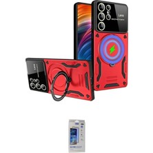 TKÇ Ieg™ Galaxy S24 Ultra Kılıf Kıvılcım Modern Serisi - Siyah Durable Full Glue Curved Hayalet