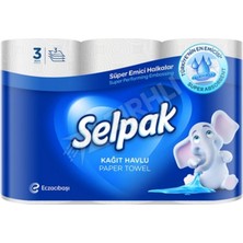 Selpak Kağıt Havlu 3'lü