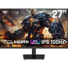 İsmiyle Al Ktc 27'' H27T27 Qhd IPS 100Hz 5ms