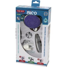 TKÇ Kutulu Ambalaj 3in1 Duş Seti  Fonksiyonlu Krom Duş Başlık - Metal Duş Hortum - Mafsal=askı Vid