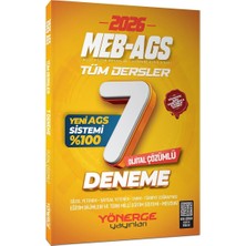 Anla Kazan Yayınları Yönerge 2026 Meb-Ags Tüm Dersler 7 Deneme Çözümlü Yönerge Yayınları