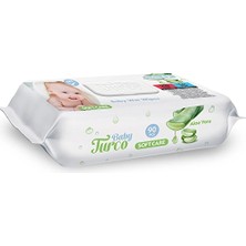 8 Adet Baby Turco Softcare Aloe Vera Islak Havlu 90LI