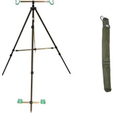 Captain 6807 Tripod Teleskobik 2li Ayarlanabilir Surf Kamış Sehpası 180cm